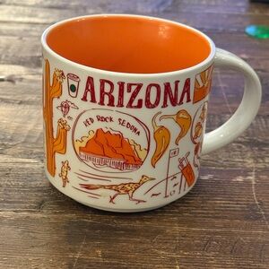 Starbucks Been There Arizona Mug with Orange Interior